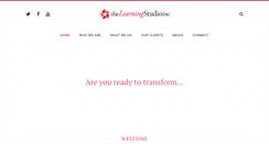 Desktop Screenshot of learningstudio.biz